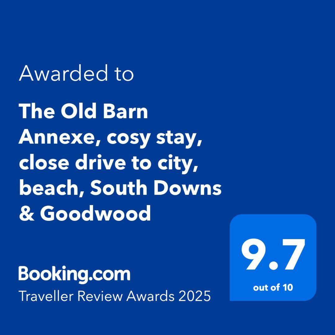 The Old Barn Annexe, Cosy Stay, Close Drive To City, Beach, South Downs & Goodwood Chichester Exterior foto